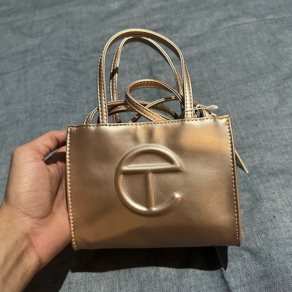 Copper Small Telfar Bag